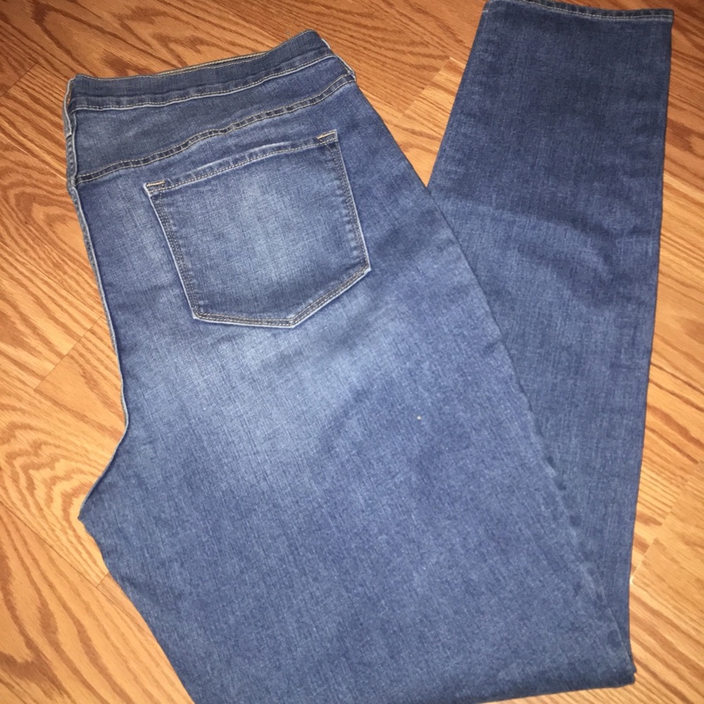 Medium Wash Blue Jeans